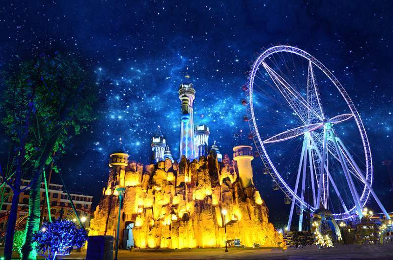 南昌环球嘉年华(图源网络)环球嘉年华"是世界上最大的移动式游乐场,源