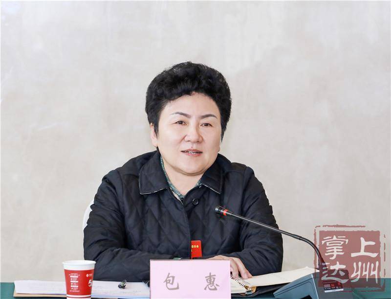 包惠参加市政协四届六次会议民建工商联界讨论