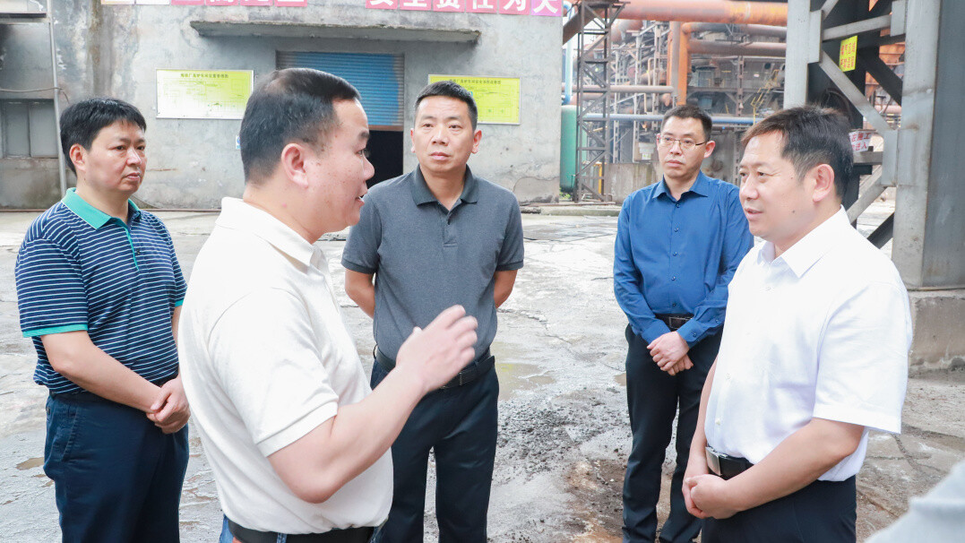 唐廷教赴通川区调研生态环保工业经济发展等工作